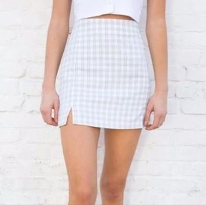 Brandy Melville Plaid Mini Skirt